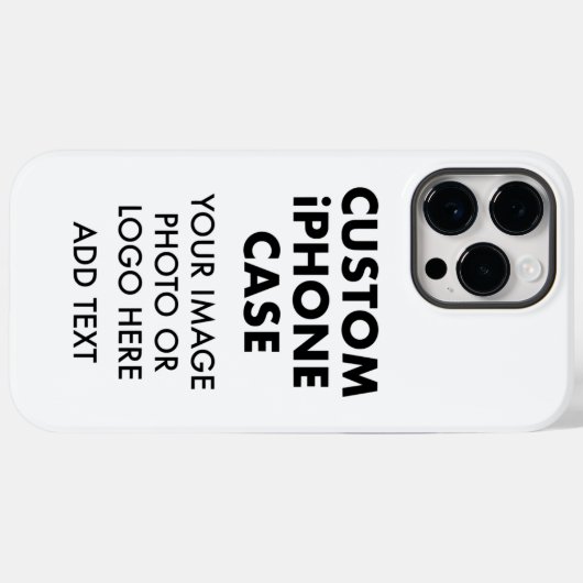 カスタムiPHONEパーソナライズされた 14 PRO MAXタフなケース Case-Mate iPhoneケース (裏面 (横))