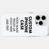 カスタムiPHONEパーソナライズされた 15 PRO MAXタフなケース Case-Mate iPhoneケース (裏面 (横))