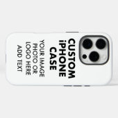 カスタムiPHONEパーソナライズされた 16 PROタフなケース Case-Mate iPhoneケース (裏面 (横))