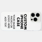 カスタムiPHONEパーソナライズされた 16 PRO MAXがほとんど存在しない Case-Mate iPhoneケース (裏面 (横))