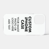 カスタムiPHONE 12ミニタパーソナライズされたフケース Case-Mate iPhoneケース (裏面 (横))