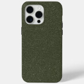 カスタムiPhone 15 Pro Maxケース – Moss Green Texture Case-Mate iPhoneケース (裏面)