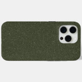 カスタムiPhone 15 Pro Maxケース – Moss Green Texture Case-Mate iPhoneケース (裏面 (横))