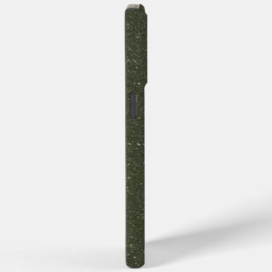 カスタムiPhone 15 Pro Maxケース – Moss Green Texture Case-Mate iPhoneケース (裏面 / 右)