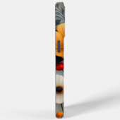 カスタムiPhone 15 Promaxケース(花鮮やか付) Case-Mate iPhoneケース (裏面 / 右)