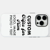 カスタムiPhone 16 Pro最大タフケース Case-Mate iPhoneケース (裏面 (横))