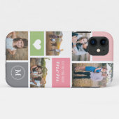 カスタムiPhone 5母の日フォトコラージュカバー Case-Mate iPhoneケース (裏面(横))