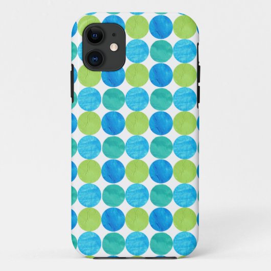 カスタムiPhone 5/5sかろうじてケース:青い月 Case-Mate iPhoneケース (裏面)