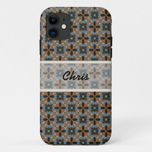 カスタムIphone Brown Redケース Case-Mate iPhoneケース (裏面)