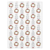 カスタムJESUS REASON SEASON CHRISTMAS テーブルクロス (正面)