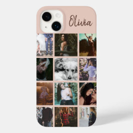 カスタムKeepsake Memories写真のコラージュと名前 Case-Mate iPhone 14 Plusケース
