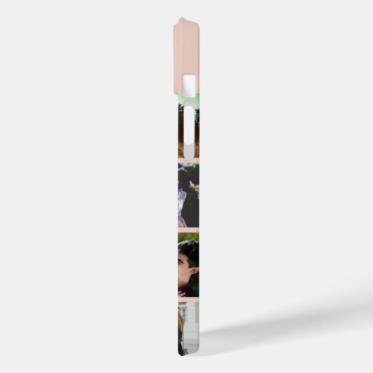 カスタムKeepsake Memories写真のコラージュと名前 Case-Mate iPhoneケース (裏面 / 左)