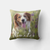 カスタムKeepsake Pet Photo クッション (裏面)