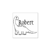 カスタムKid Dino署名 ラバースタンプ (インプリント)