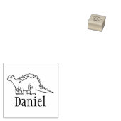 カスタムKid Dino署名 ラバースタンプ (押印)