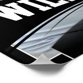 カスタムKids Sports Photo, Name and Team Posts ポスター (角)