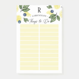 カスタムLemon To Do List Post-It Notes ポストイット