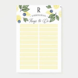 カスタムLemon To Do List Post-It Notes ポストイット