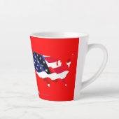 カスタムLET'S GO BRANDON TRUMP 2024米国国旗MAGA カフェラテマグ (右)