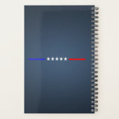 カスタムLET'S GO BRANDON Trump 2025 Weekly Monthly プランナー手帳 (裏面)