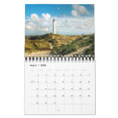 カスタムLighthouse Calendar|編集可能な年文字 カレンダー (3月 2026)