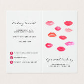 カスタムLip製品ディストリビューターのヒントとコツ 名刺 (外部フラット)