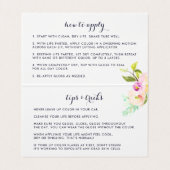 カスタムLip製品ディストリビューターのヒントとコツ 名刺 (内部フラット)