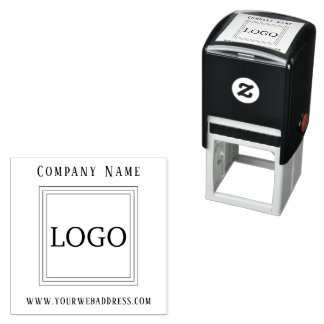 カスタムLOGOスクエアセルフインキングゴム印 セルフインキングスタンプ