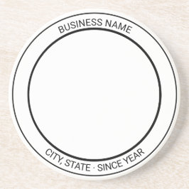 カスタムLogo Coaster：ビジネスのショーケース コースター