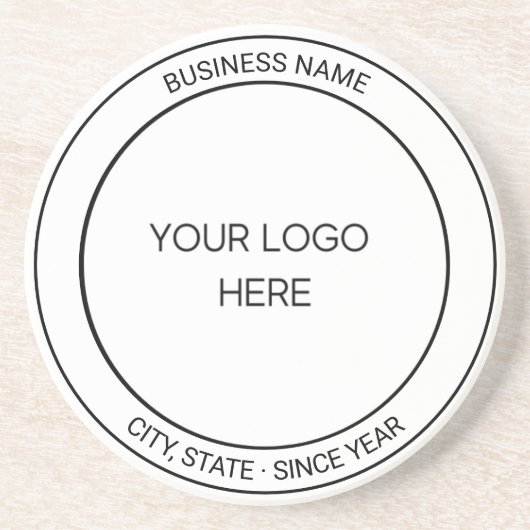 カスタムLogo Coaster:ビジネスのショーケース コースター (正面)