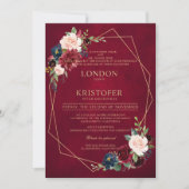 カスタムLondon Dawnさん 招待状 (正面)