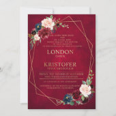 カスタムLondon Dawnさん 招待状 (正面)