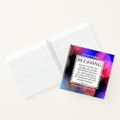 カスタムLORD YOU賛美 Numbers 6祈りの言葉 ノートブック (内部)