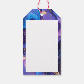 カスタムLove, Booze, and Cosmic Vibes結婚の ギフトタグ (裏面)