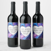 カスタムLove, Booze, and Cosmic Vibes結婚の