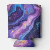 カスタムLove, Booze, and Cosmic Vibes結婚の 缶クーラー (裏面)