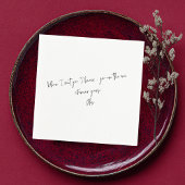 カスタムLove Note自分の手書き入力をアップロード スタンダードカクテルナプキン