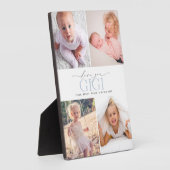 カスタムLove You Gigi 4フォトコラージュプラーク フォトプラーク (側面)