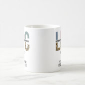 カスタムLPCライセンスプロフェッショナルカウンセラーギフト コーヒーマグカップ (中央)