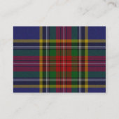 カスタムMacBeth Plaidのエンク結婚ロージャカード エンクロージャーカード (裏面)
