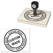 カスタムMade Business Logo Large ラバースタンプ (押印)