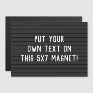 カスタムMAGNET -テキストまたはメッセージを追加します。 マグネット招待状