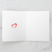 カスタムMAMAベアサンフラワーママ誕生日マザーデイ カード (内部)