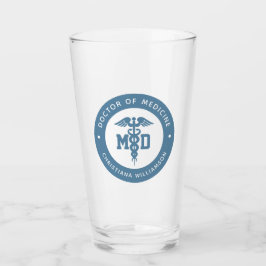 カスタムMD医学博士の卒業 タンブラーグラス