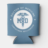 カスタムMD医学博士の卒業 缶クーラー (正面)