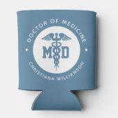 カスタムMD医学博士の卒業 缶クーラー (裏面)