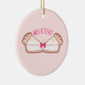 カスタムMELKTERTアフリカアンセボエレメイジー セラミックオーナメント (右)