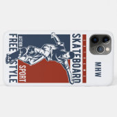 カスタムmnogramスケートボードの電話ケース Case-Mate iPhoneケース (裏面(横))