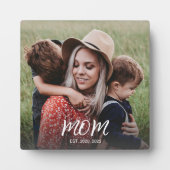 カスタムMomがスクリプモダント写真 フォトプラーク (正面)