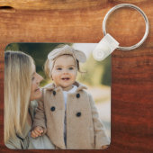 カスタムMomフォトキーチェーン キーホルダー (裏面)